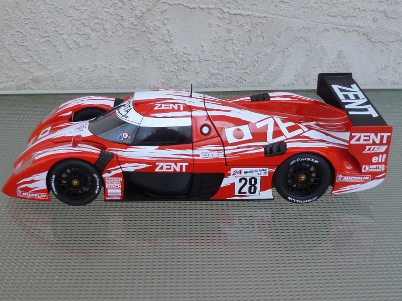 AutoArt 1998 Toyota TS020 GT-One #28 Zent - DiecastSociety.com